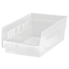 Clear Economy Shelf Bins (Color : Clear, Quantity : 30 per Case, Size : 11-5/8 x 6-5/8 x 4 )