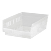 Clear Economy Shelf Bins (Color : Clear, Quantity : 20 per Case, Size : 11-5/8 x 8-3/8 x 4 )