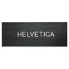 Helvetica Style Plastic Character Sets