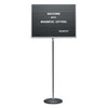 Adjustable Single-Pedestal Magnetic Letter Board