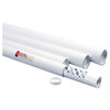 White Mailing Tubes