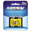 Rayovac� Alkaline Batteries (Global Product Type : Batteries-Alkaline, Battery Type : Alkaline, Battery Size : 9V)