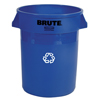 Brute� Round Recycling Containers (Color : Blue, Size : 20-Gallon Container)