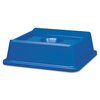 Bottle & Can Recycling Top (Blue, Bottle Can Recycling Top, Fits 35 50 Gallon Containers)