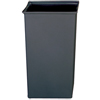 Square Rigid Liner (Color : Gray, Capacity : 35.5 Gallon Capacity, Size : 18.25 L x 18.25 W x 29.125 H)