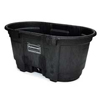 Structural Foam Stock Tank (Capacity : 100 Gallon Capacity, Color : Black, Quantity : 1 Each)
