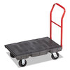 Heavy-Duty Platform Truck (Color : Black, Capacity : 1,000 lb. Capacity, Size: 36 x 24 )