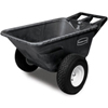 Heavy Duty Big Wheel� Utility Cart (Color : Black, Capacity : 700 lb Capacity)