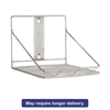 ProSave� Mobile Rack 50 wide for  (Size : 10.6 w x 10.5 d x 7.1 h, Color : Chrome)