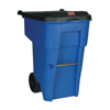 Brute� Rollout Containers (Color : Blue, Size : 95 Gallon, Quantity : 1 Each)