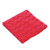 Rubbermaid Commercial HYGEN&trade; Microfiber Cleaning Cloths, Red RCP Q620 RED
