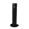 Metropolitan Smokers' Station (Color : Black, Size : 16-4/5 Dia x 42-4/5 H)