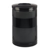 Classics Open Top Receptacles (Color : Silver Metallic, Capacity : 51 Gallon Capacity, Size : 25 Dia. x 35-1/2 H)