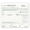 Snap-A-Way� Bill of Lading, Short Form (250 Sets per Pack, Triplicate Style)
