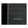 Hardcover Visitor Register Book (Black)
