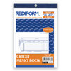 Carbonless Credit Memo Book (50 Sets per Book, Triplicate Style)