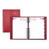 CoilPRO� Daily Planner, Ruled, One Day Per Page (Red, 5-3/4 x 8-1/4 Page Size)