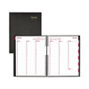 CoilPRO� Weekly Planner, Ruled, One Week Per Spread (Black, 8-1/2 x 11 Page Size)