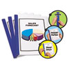 Redi-Tag� Redi-Bind Binder Bars (Global Product Type : Binding Bars, Sheet Size : 8 1/2 x 11, Color(s) : Navy Blue)