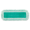 Rubbermaid� Commercial HYGEN. Dry Dusting Mop Heads (Mop Head Size : 18 , Mop Head Color : Green, Quantity : 6 per Case)