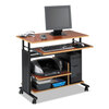 Adjustable Height Mini-Tower Workstation