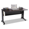 Mobile Computer Desk with Reversible Top