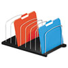 Safco Safco&reg; Wire Slanted Vertical Organizer SAF3118BL