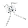Two-Hook Metal Wall Rack