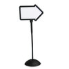 WriteWay Double-Sided Standing Arrow Dry Erase Message Sign