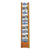 Safco Safco&reg; Solid Wood Wall-Mount Literature Display Rack SAF4333MO