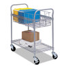 Heavy-Duty Steel Wire Mail Cart