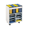 8-Compartment GoCarts� with File Tub
