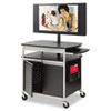 Safco Scoottrade Flat Panel Multimedia Cart