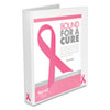 Samsill� Breast Cancer Awareness View Binder (Global Product Type : Binders-Ring Binder, Capacity Range ( ) [Max] : 1 in, Color(s) : White)