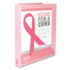 Samsill� Breast Cancer Awareness View Binder (Global Product Type : Binders-Ring Binder, Capacity Range ( ) [Max] : 1 in, Color(s) : Pink)