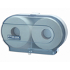 San Jamar Twin Jumbo Roll Bath Tissue Dispenser SANR4000TBL