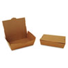 ChampPak� Carryout Boxes  (Type : Kraft, Quantity : 200 per Case, Size : 7-3/4 x 5-1/2 x 1-7/8 )