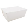 ChampPak� Carryout Boxes (Color : White, Quantity : 160 per Case, Size : 7-3/4 x 5-1/2 x 3-1/2 )