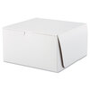 Bakery Boxes (Color : White, Quantity : 100 per Case, Size : 10 x 10 x 5.5)