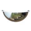 Half-Dome Convex Safety and Security Mirror
