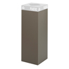Safco� Public Square� Recycling Containers (Color: Brown, Gallon Capacity: 42, Material(s): Steel)