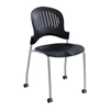 Safco Zippi Plastic Stack Chair SFC 3385BL