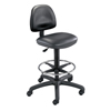 Chairs+&+Sofas: Safco - Precision Extended Height Swivel Stool with Adjustable Footring