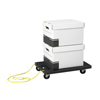 Safco� StowAway� Dolly (Color: Black, Material(s): Plastic, Maximum Capacity: 220 lbs)