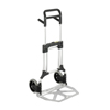 Safco� Stow-Away� Heavy-Duty Hand Truck (Color:, Material(s): Aluminum, Size: 23 to 23 w x 3 to 24 d x 39 1/2 to 50 h)