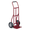 Safco� Two-Wheel Steel Hand Truck (Color: Red, Material(s): Steel, Size: 18 w x 16 d x 44 h)