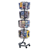 Cabinets,+Racks+&+Shelves: Safco - Wire Rotary Display Racks