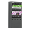 Safco� Steel Magazine Rack (Color: Black, Material(s): Steel, Size: 10 w x 4 d x 20 1/2 h)
