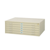 Filing+cabinets: Safco - Five-Drawer Steel Flat File
