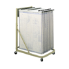 Sheet File Mobile Stand (Color: Tropic Sand, Hold(s): 12 hanging clamps, Material(s): Steel)